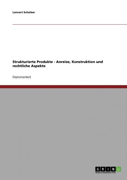 Strukturierte Finanzprodukte