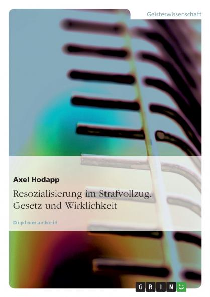 Resozialisierung im Strafvollzug. Gesetz und Wirklichkeit