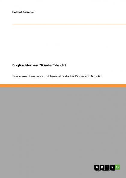 Englischlernen Kinder-leicht