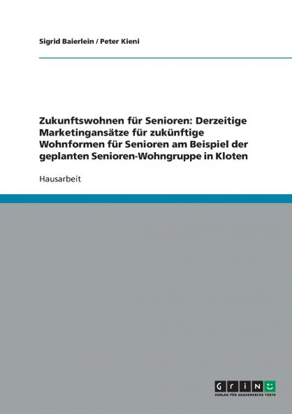 Zukunftswohnen für Senioren