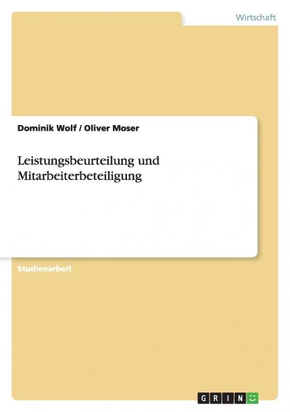 Leistungsbeurteilung und Mitarbeiterbeteiligung