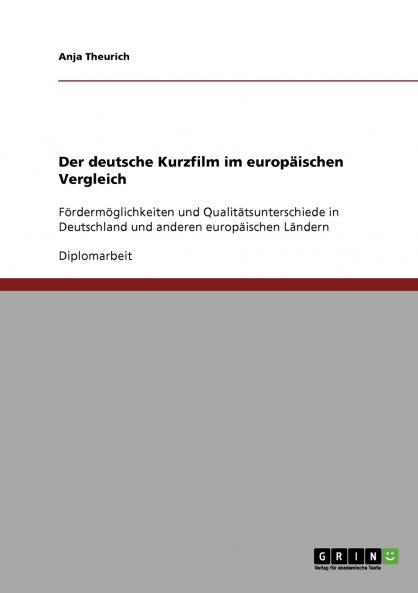 Der deutsche Kurzfilm im europäischen Vergleich