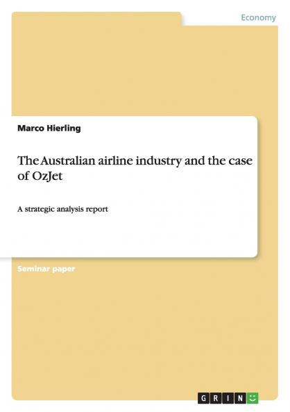 The Australian airline industry and the case of OzJet