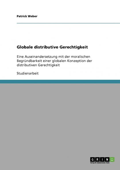 Globale distributive Gerechtigkeit