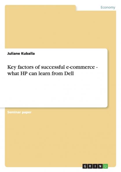 Key factors of successful e-commerce - what HP can learn from Dell