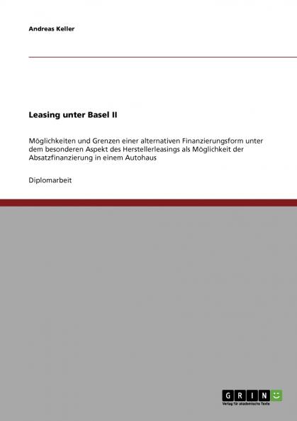 Leasing unter Basel II