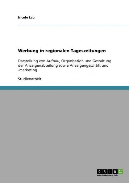 Werbung in regionalen Tageszeitungen