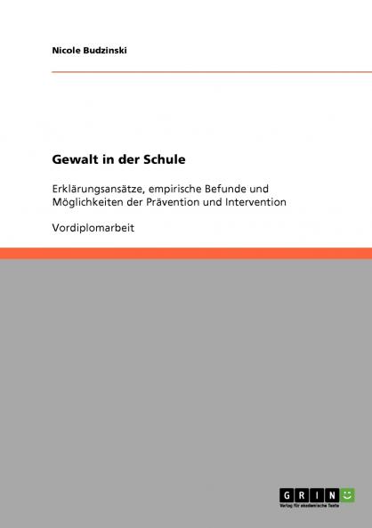 Gewalt in der Schule