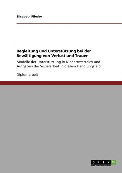 Begleitung und Unterstützung bei der Bewältigung von Verlust und Trauer