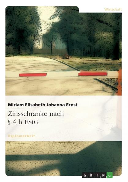 Zinsschranke nach § 4 h EStG