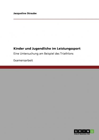 Kinder und Jugendliche im Leistungssport
