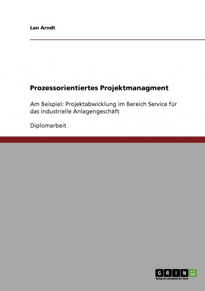Prozessorientiertes Projektmanagment