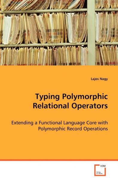 Typing Polymorphic Relational Operators