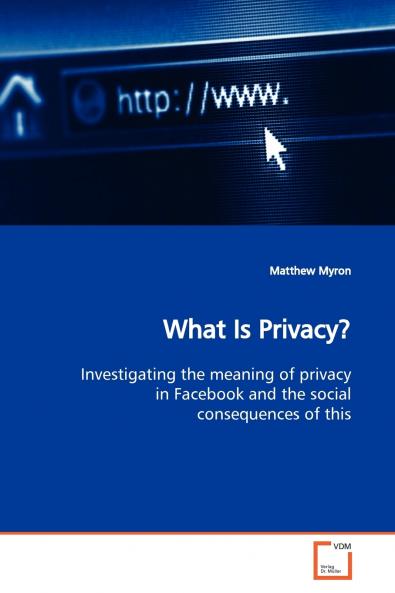 What Is Privacy?