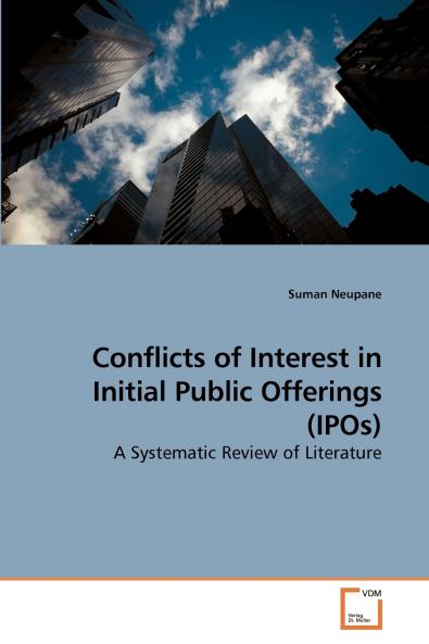 Conflicts of Interest in Initial Public Offerings (IPOs)