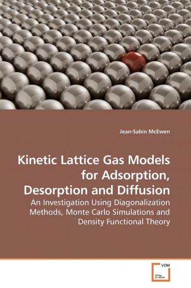 Kinetic Lattice Gas Models for Adsorption Desorption and Diffusion