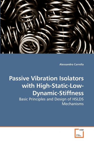 Passive Vibration Isolators with High-Static-Low-Dynamic-Stiffness