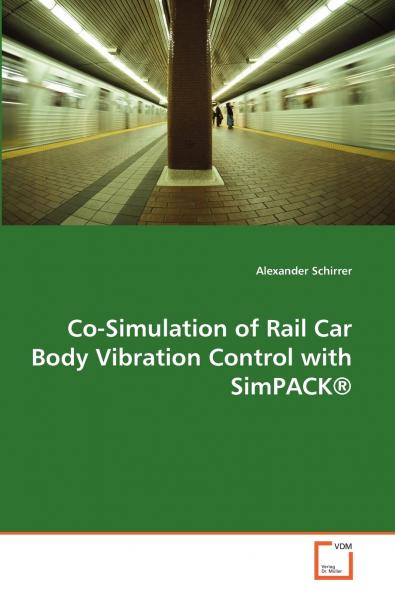 Co-Simulation of Rail Car Body Vibration Control with Simpack (R)