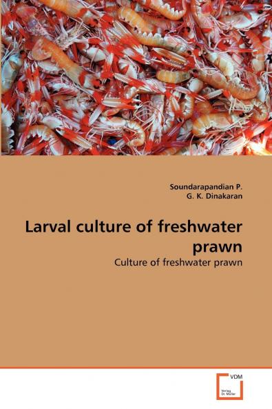 Larval culture of freshwater prawn