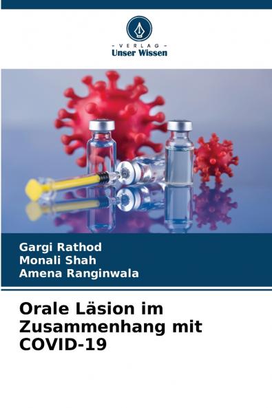 Orale Läsion im Zusammenhang mit COVID-19
