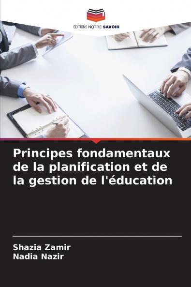 Principes fondamentaux de la planification et de la gestion de l'éducation