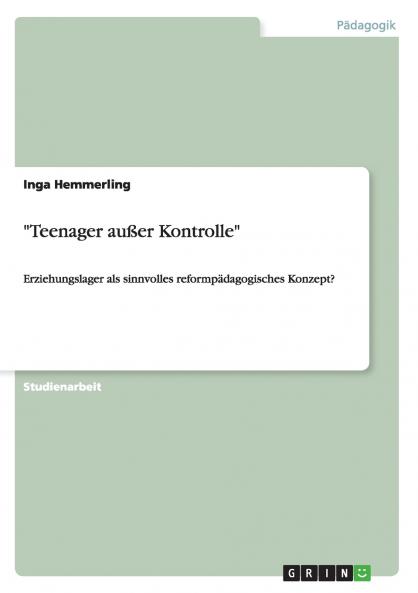 Teenager außer Kontrolle