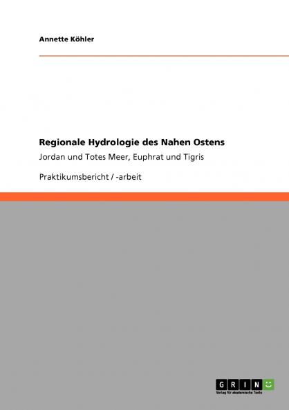 Regionale Hydrologie des Nahen Ostens