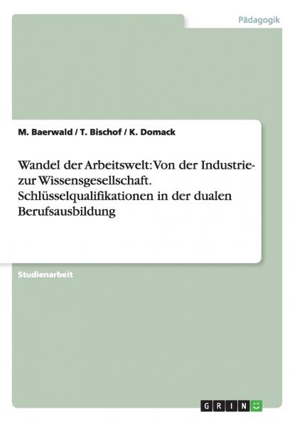 Wandel der Arbeitswelt