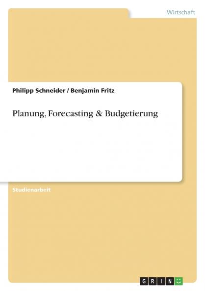Planung Forecasting & Budgetierung
