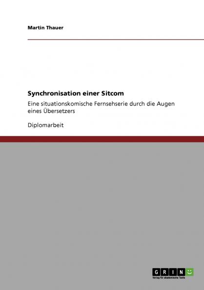 Synchronisation einer Sitcom
