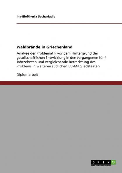 Waldbrände in Griechenland