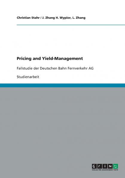 Pricing and Yield-Management