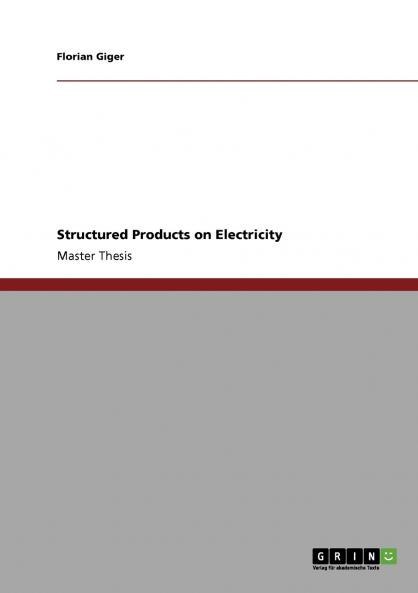 Structured Products on Electricity