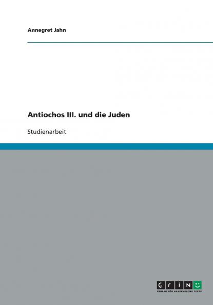 Antiochos III. und die Juden