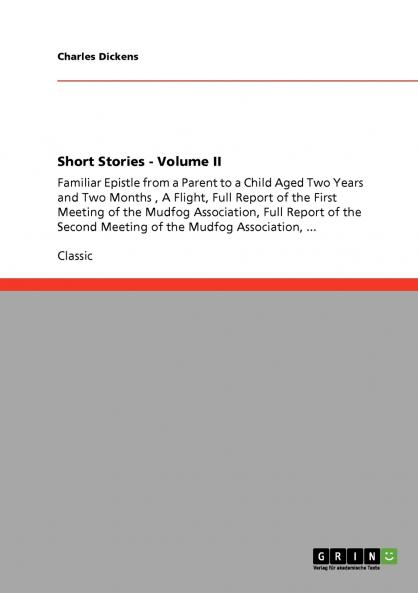 Short Stories - Volume II