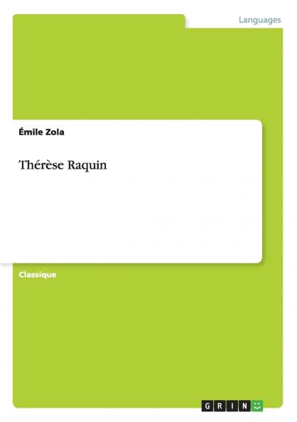Thérèse Raquin (French Edition)