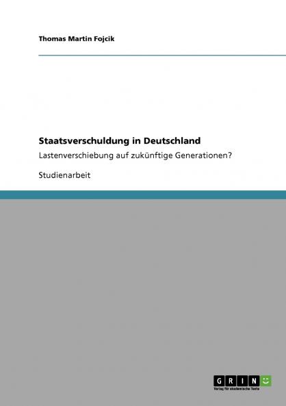 Staatsverschuldung in Deutschland