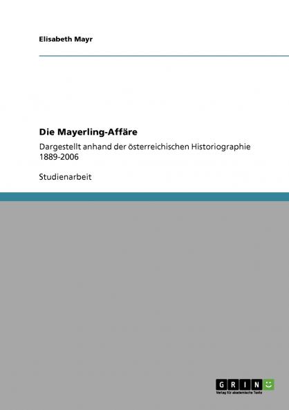Die Mayerling-Affäre