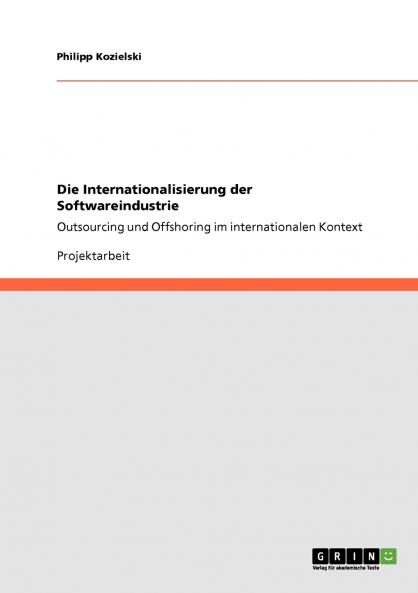 Die Internationalisierung der Softwareindustrie