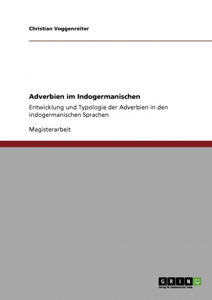 Adverbien im Indogermanischen