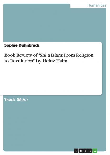 Book Review of Shi'a Islam