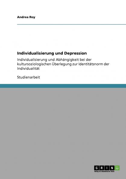 Individualisierung und Depression