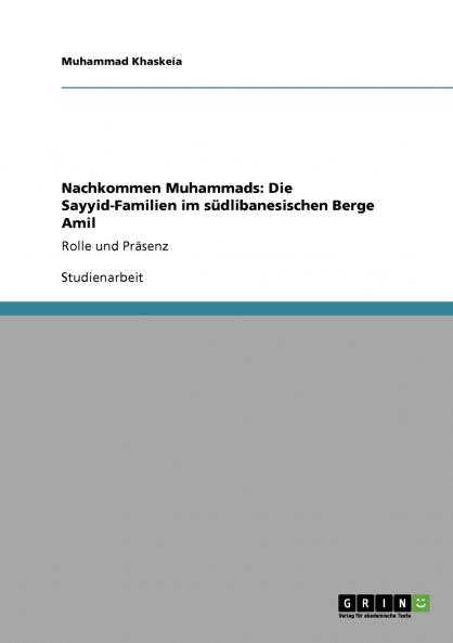 Nachkommen Muhammads