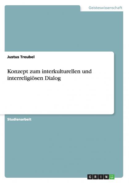 Konzept zum interkulturellen und interreligiösen Dialog