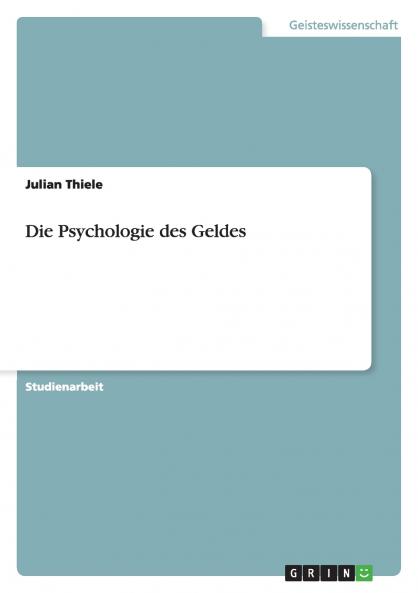 Die Psychologie des Geldes