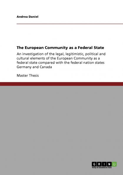 The European Community as a Federal State
