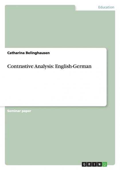 Contrastive Analysis