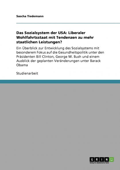 Das Sozialsystem der USA