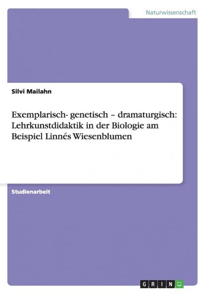 Exemplarisch- genetisch - dramaturgisch