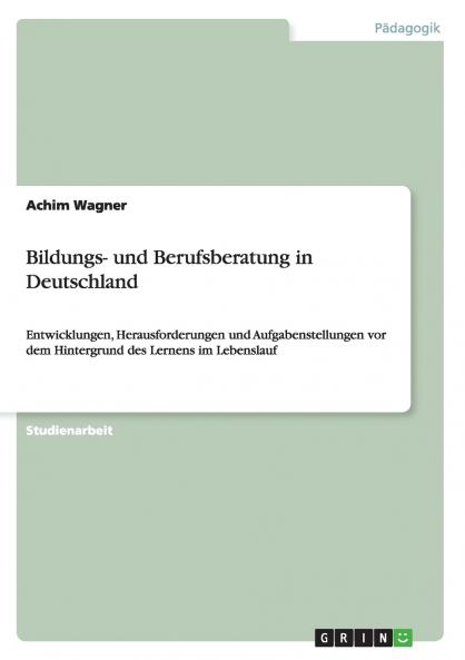 Bildungs- und Berufsberatung in Deutschland